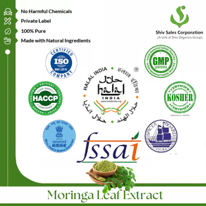 Polvo de extracto de hoja de Moringa de alta calidad para proveedores de ingredientes alimentarios, fabricantes de cosméticos e industria de bebidas en todo el mundo - Product Image 5