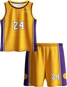 Uniformes de Baloncesto sin Mangas de Secado Rápido y Transpirables, 100% Poliéster, para Entrenamientos y Partidos, Nombre y Número de Equipo Personalizados Profesionales - Product Image 2