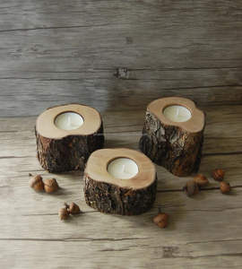 Decorative <b>Candle</b> Holder Farmhouse <b>Candle</b> <b>Stand</b> Wooden Tealight Holder Modern <b>Candle</b> <b>Stand</b> at LOW PRICE by LUXURY CRAFTS - Product Image 1