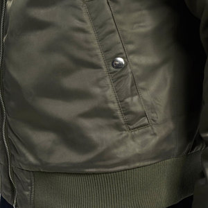 Premium Quality Bomber Men's Jackets With Latest High Street Jacket For Man Winter Low Moq Bomber Man Jackets From Pakistan - Product Image 4