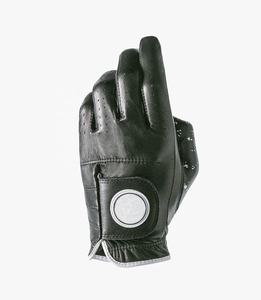 Meilleures ventes de gants de golf en cuir véritable de marque personnalisée gants de golf en microfibre pour hommes Cabretta en cuir anti-dérapant pour la main gauche - Product Image 1