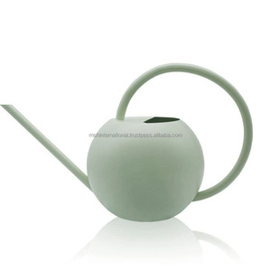 . Bidon d'eau personnalisé facile à verser, long et étroit, galvanisé, intérieur et extérieur, arrosoir en métal pour plantes - Product Image 4