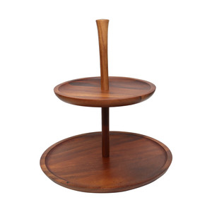 Offre Spéciale : Spatule à Gâteau Multifonctionnelle en Bois Personnalisée avec Décorations, Forme Arrondie et Finition Noyer, Idéale pour Mariages - Product Image 3