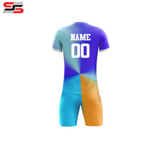 Dernier design de haute qualité pour maillots de football ensemble d'équipe complet personnalisé OEM ensemble de maillots de football respirant pour jeunes garçons - Product Image 6