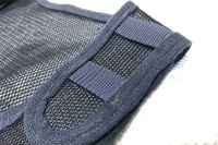 Gilet tactique d'entraînement de sécurité à 6 poches pour garçons, sangle détachable, col en V, denim, style japonais, dégagement rapide, utilisation en extérieur