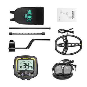 TX-850 डिजिटल डी वाटरप्रूफ सर्च कॉइल गोल्ड मेटल डिटेक्टर - Product Image 6