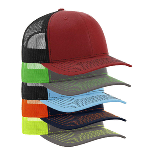 Mesh Trucker <b>Cap</b> Custom Blank Snapback Hat Adjustable Breathable Outdoor Baseball <b>Cap</b> for Men and <b>Women</b> - Product Image 1