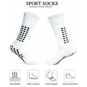 Calcetines deportivos personalizados OEM, tela antibacteriana que absorbe la humedad con logotipo personalizado para ropa deportiva profesional - Product Image 2