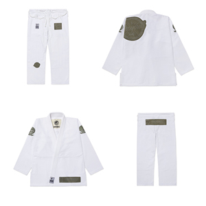 Uniformes de Jiu Jitsu Profesionales de Primera Calidad, 100% Algodón Elástico, Duraderos, Ligeros y Personalizables - Product Image 1