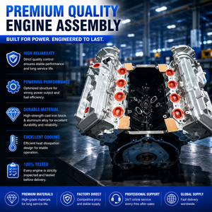 เครื่องยนต์ <span class=keywords><strong>2UZ</strong></span> <span class=keywords><strong>FE</strong></span> 4664 ซีซี V8 ใหม่เอี่ยม ประกอบเสร็จสมบูรณ์ สำหรับ Toyota Land Cruiser 100 Tundra Lexus LX470 - Product Image 1