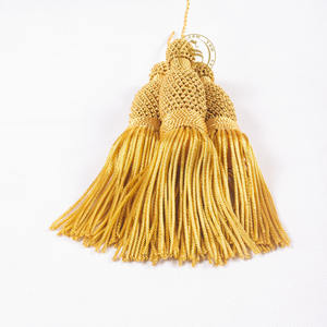 พู่ห้อยผ้าไหมสำหรับตกแต่งขอบพู่ประดับบริษัท - Product Image 4