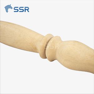 SSR VINA Rubberwood Baluster Wooden Balustrades <b>Stair</b> Railing Wood Pillar Turned Wood Components for Staircase Systems - Product Image 2