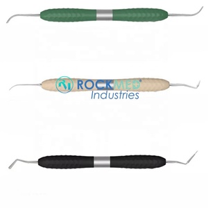 Reusable Manual Dental <b>Resin</b> Filling Instrument <b>Kit</b> Stainless Steel Metal Dental Instruments Soft Touch Silicone Rigid Handle - Product Image 6