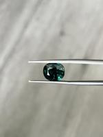 Saphir Teal Naturel Non Chauffé Non Traité Certifié IGI Coupe Coussin Origine Madagascar Qualité AAA Lustre Parfait
