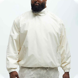 Veste coupe-vent surdimensionnée en polyester pour hommes de haute qualité à fermeture éclair complète personnalisée coupe-vent et respirante pour hommes - Product Image 6