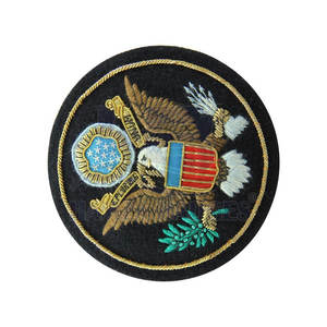 Badges de broderie de nouvelle conception de haute qualité Badges en tissu à coudre à bas prix fabriqués au Pakistan - Product Image 6