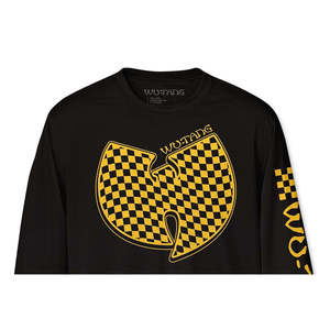 T-shirt a maniche lunghe da uomo Wu-Tang Clan 100% cotone, taglia Small, 280 grammi, tessuto jersey waffle, stampa serigrafica - Product Image 2