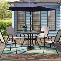 Chaise de salle à manger empilable en métal Teslin de haute qualité pour jardin, bistrot et extérieur – Vente en gros