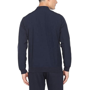 แจ็กเก็ตลำลองพิมพ์ลายสำหรับผู้ชายเสื้อกันลมโพลีเอสเตอร์แบบซับลิเมชันพร้อมโลโก้ออกแบบได้ตามต้องการ - Product Image 6