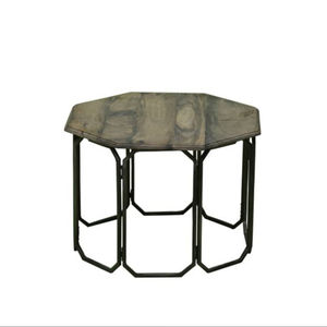 Mesa Auxiliar de Estilo Moderno y Lujoso, Colección Guise, para Dormitorio y Sala de Estar, Acabado Negro, para Uso en Cocina, Muebles para el Hogar - Product Image 1