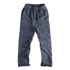 Pantalones Deportivos Casuales para Hombre, Estilo Retro Americano, 360G, 100% Algodón Lavado, Corte Holgado y Recto - Product Image 5