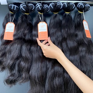 Paquetes de cabello crudo recto vietnamita sin procesar Frontal Hot Trending Máquina de color natural Trama doble Venta al por mayor Envío en stock - Product Image 3
