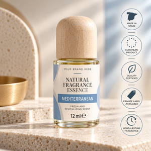 Essence de parfum méditerranéenne OEM 12ml |   Parfum d'ambiance frais aux agrumes |   Fabricant de Marques Privées Espagne - Product Image 1