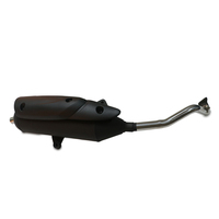 Tubo de escape universal para motocicleta, silenciador deslizable de acero inoxidable, soldado a mano, sistema de escape de alto rendimiento para motocicleta de calle