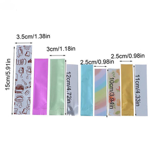 Food Grade Plastic Breakfast Cereal Porridge <strong>Packaging</strong> Snack Bar Edibles Back Seal Pouch Bag <strong>Energy</strong> <strong>Gel</strong> Pouch Honey Stick Sachet - Product Image 5