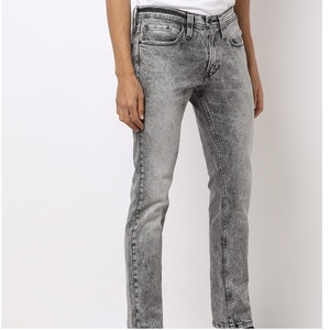 Pantalones vaqueros clásicos de algodón para hombre, pantalones vaqueros planos delanteros, ropa de trabajo, nueva gran oferta - Product Image 5