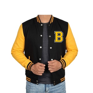 High Quality Men's Wool Lettermen <b>Jacket</b> Custom Digital Printing Long Sleeve <b>Canvas</b> <b>Jacket</b> for Man Ready to Ship Man <b>Jacket</b> - Product Image 3