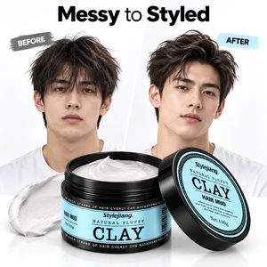 ครีมจัดแต่งทรงผมสำหรับผู้ชาย OEM แบรนด์ส่วนตัว ระดับมืออาชีพ 100 กรัม เพิ่มวอลลุ่ม จัดทรงอยู่ทรง แข็งแรง ติดทนนาน ผิวสัมผัสด้าน ใช้ง่าย ดูเป็นธรรมชาติ - Product Image 4