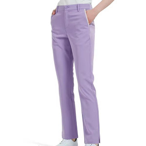 Pantalones de Golf Profesionales de Alta Gama para Mujer, Nuevo Diseño Moderno, Material 100% Poliéster, Bolsillo Lateral, Cierre de Botones en la Cintura, Corte Regular - Product Image 4