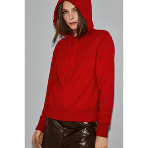 GRIMELANGE REDONY Damen Bio-Baumwoll-Sweatshirt mit Fleece-Futter, Kapuze und Brit-Detail, Reguläre Passform - Product Image 5