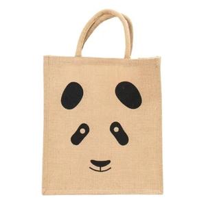 Bolso de mano de yute duradero impermeable bohemio de la mejor calidad, bolso de playa con cierre abierto a rayas ecológico reutilizable - Product Image 1