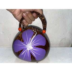 BOLSO DE COCO AL POR MAYOR PARA DAMAS PARA MUJERES CASCA DE COCO PERSONALIZAR BOLSO DE MANO MODA BOLSO DE CASCA DE COCO 2024 - Product Image 4