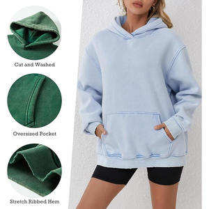 Sweat à capuche à impression bouffante pour hommes, poids lourd, personnalisé, surdimensionné, pull d'hiver en éponge française, design brodé, vêtements d'hiver de haute qualité - Product Image 3