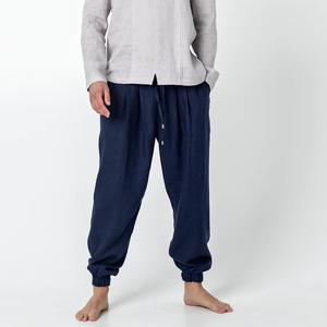 Pantalon décontracté pour homme, coupe ample, avec cordon de serrage, poches latérales, longueur intégrale, mode printemps-été, nouveau style, fabricant - Product Image 1