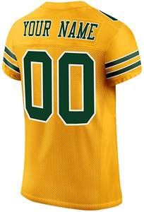 Maillots de football américain personnalisés respirants grande taille avec logo d'équipe personnalisé Impression par sublimation - Product Image 6