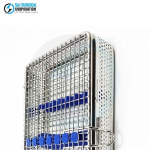 Cesta Oftálmica Micro con Tapa, Insertos de Acero Inoxidable, Tiras de Alta Calidad, Almacenamiento Médico Reutilizable y Duradero para Oftalmología - Product Image 5