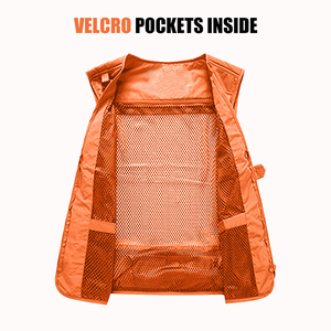 Chaleco de Pesca Informal y Moderno para Hombre, Transpirable, para Actividades al Aire Libre, con Cuello en V, el Mejor Chaleco de Pesca para Hombre - Product Image 5