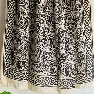 Jaipuri main bloc imprimé 100% coton écharpe traditionnelle artisanale écharpe Boho Chic léger fait à la main doux coton écharpe - Product Image 1