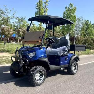 Nuevo 4 + 2 Seat Electric Touring Car Club Car Electric Golf Cart Classic Hunting Cart para la venta - Product Image 5