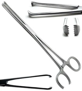 Pinzas de Arteria Tuffier de Acero Inoxidable de Alta Calidad con Logotipo Personalizado OEM, 8 Pulgadas, Dientes 5x6, Hemostato, Instrumentos Quirúrgicos - Product Image 1