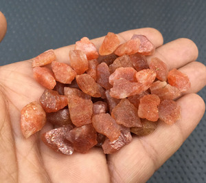 หินแสงอาทิตย์ผสมธรรมชาติ12-14มม. 10ชิ้นคอลเลกชันอัญมณีหลวมเรืองแสง - Product Image 4