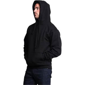 Sweats à capuche pour hommes lourds avec polaire d'hiver unisexe coton classique hommes hiver personnalisé marque Logo sweats à capuche pour hommes - Product Image 4