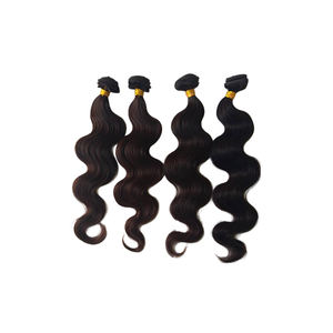 Nouvel Arrivage Soft Feel Body Wavy 20-30 Pouces Double Trame Remy Hair Bundles Machine Cuticule Cheveux Alignés des Exportateurs Indiens - Product Image 1