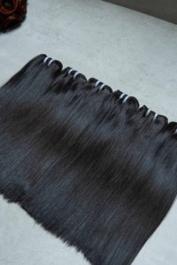 Peluca de Cabello Humano Virgen Vietnamita Remy Liso Sedoso, Trama Única, Cabello Natural Liso, Sin Caída - Product Image 2