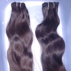 Machine trame corps vague texture humaine vierge remy extension de cheveux bruts. tissage de cheveux alignés sur les cuticules - Product Image 1