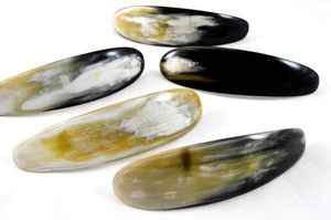 Horquilla Elegante Hecha a Mano con Cuerno Natural, Palillo para el Cabello Tallado Vintage para Mujer, Accesorios Tradicionales para el Cabello, Impermeable - Product Image 3